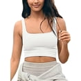 thumbnail image 2 of 1PCS Threaded Short Vest - White - S, 2 of 5