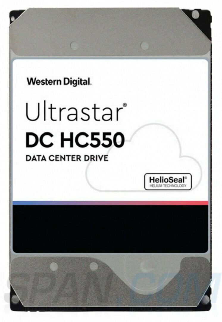 WD Ultrastar DC HC550 WUH721816AL5204 - Hard drive - 16 TB