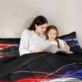 thumbnail image 5 of Castle Fairy Black Car Boy Twin Comforter Sets,Extreme Sport Bedding Set, 5 of 8