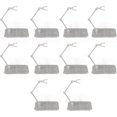 thumbnail image 3 of Action Figure Stand, Transparent Anime Figure Display Stand, Sturdy Acrylic Assembly Model Support Stand, Versatile Home Decor, 10 Sets, 6in Figures, Good Stability, Premium, 3 of 8