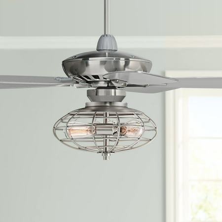 52 Casa Vieja Modern Industrial Ceiling Fan With Light Led