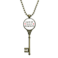 thumbnail image 1 of Got It From My Deskmate Graduation Season Key Necklace Pendant Tray Embellished Chain, 1 of 3