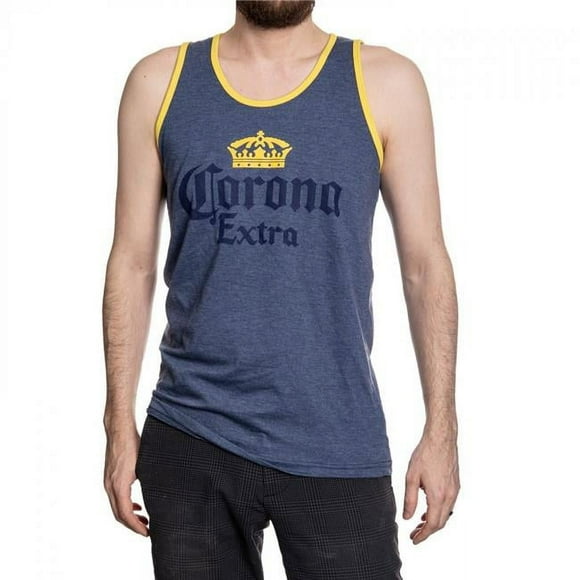 Corona Extra 821630-medium Faded Blue Tank Top, Medium
