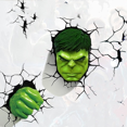 thumbnail image 1 of 2 uds 3D pegatina de Hulk realista pegatina para el cuerpo pegatina lateral del coche -- cabeza gigante verde + mano gigante verde oso de fresa Electrónica, 1 of 5