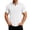 White, variant on Kixjoy Black Shirts for Men Short Sleeve Button Down Big and Tall T Shirts Collared Casual Cozy Dress Shirt Lightweight Basic Trendy T-Shirts with Pockets, Black 3XL