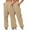 Beige, variant on 2 Pack Womens Sweatpants Wide Leg Cargo Pants Fall Fashion Outfits Sweats Baggy Winter Clothes Parachute Joggers Black L
