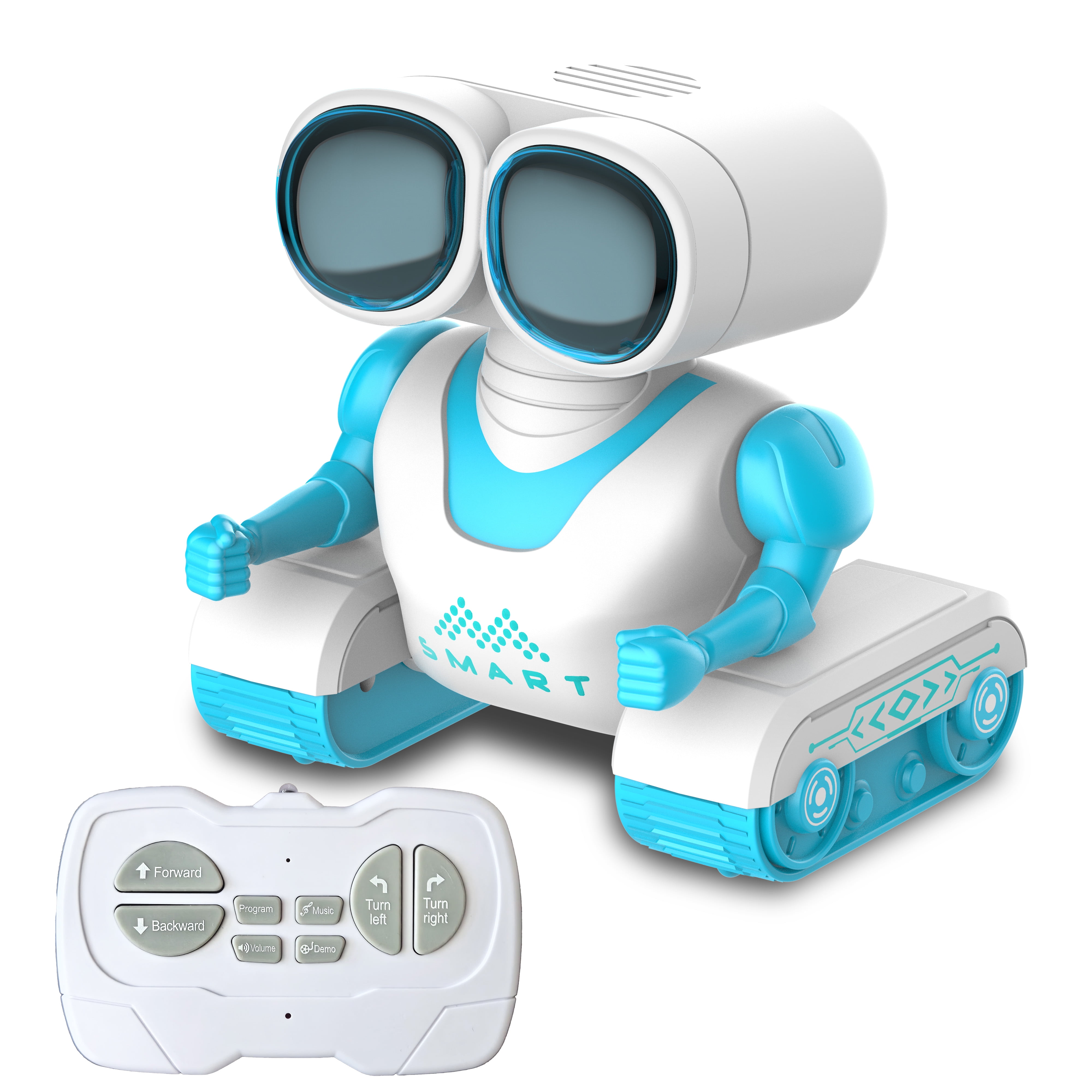 Babyltrl Kid Robot Toys,Electronic Sliding Singing Dancing Educational Toy with Disco Light /360° Rotation for Boys Girls Kids Gifts,Ages 3 4 5 6 7 and up,Blue
