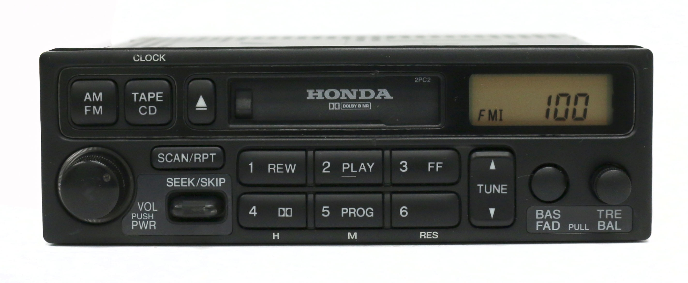 Honda 20002003 Insight AM FM OEM Radio Cassette Player 339100S37A010