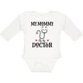 thumbnail image 3 of Inktastic Mommy is a Doctor Baby Gift Girls Long Sleeve Baby Bodysuit, 3 of 5
