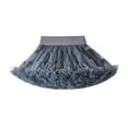 thumbnail image 2 of hengsof Toddlers Puffy Net Tutu Skirt Elastic Waist, Sheer Layered Dance Performance Skirt, Stage Costume for Little Girls Size 0-10 Years, 2 of 5