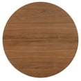 thumbnail image 3 of 40 Inch Dining Table, Walnut Gold, Wood, Metal, Mid Century Kitchen Cafe Bistro Hospitality Restaurant, Modern Contemporary HB34692, 3 of 7