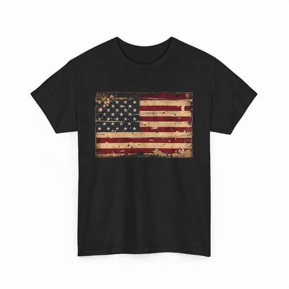 Hot Trending T-Shirt With Home Of The Brave T-Shirt S-5Xl | Stand Tall & Proud For The Usa | American Flag Shirt