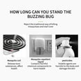 thumbnail image 4 of Bug Racket Green Usb Recargable 3600V Bug Zapper Con Interruptores Dobles Methold  HA023406-00, 4 of 5