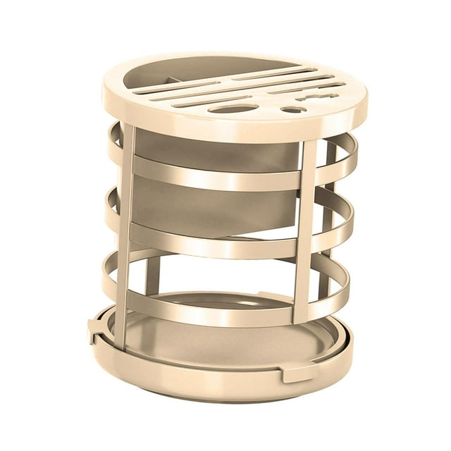 Soporte para cuchillos, multifuncional, organizador de cubiertos, organizador de almacenamiento para Beige