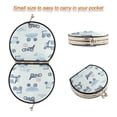 thumbnail image 3 of Portable Makeup Mirror Travel Mirror Compact Folding Mirrors Small for Women Beauty Accessories Construction Vehicles, 3 of 7