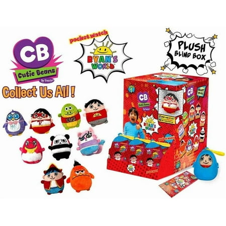 Fiesta Toys Ryan's World Mystery Mini Cutie Beans Plush Clip On Toys Series 1 - 1 Piece