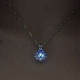 thumbnail image 2 of Collier Pendentif Lotus Lumineux Collier Pendentif Ajouré, 2 of 5