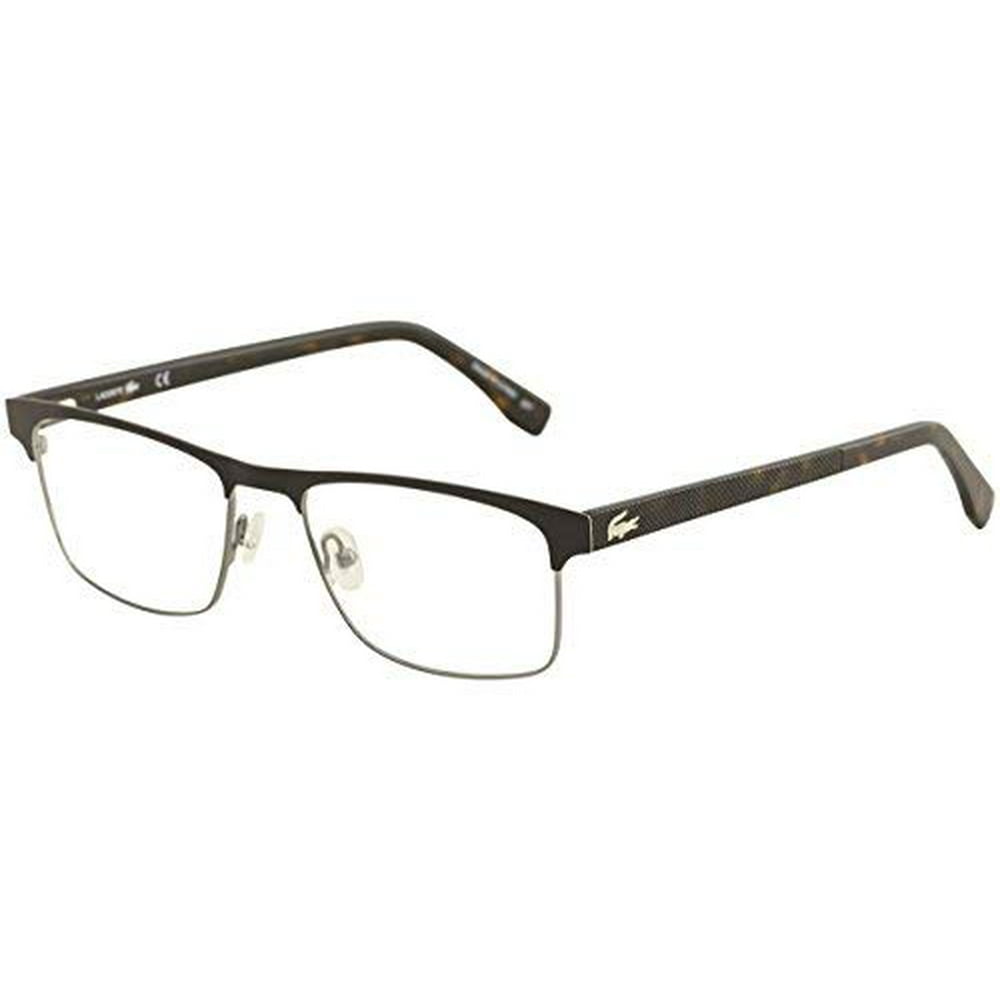 Lacoste Men's Eyeglasses L2198 L/2198 004 Matte Onyx Optical Frame 55mm