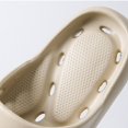 thumbnail image 6 of PEONAVET Pillow Slippers for Women Men, Non Slip Quick Drying Shower Slippers for Bathroom, Thick Summer Beach Women Sandals, 6 of 9