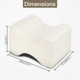 thumbnail image 5 of Almohada ortopédica para rodillas de dióxido, cojín ergonómico para piernas para caderas, espalda, piernas, rodillas, opción ideal para personas que duermen de lado, 5 of 5