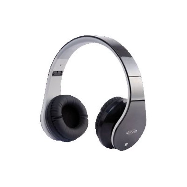 iLive IAHB64B Bluetooth Stereo Headphones with Microphone, Black