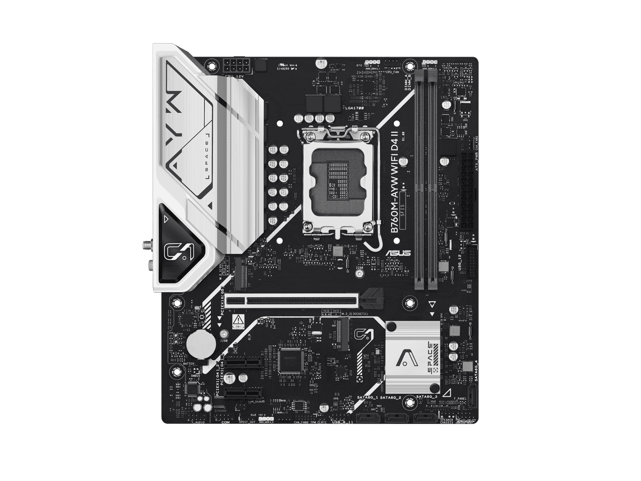 ASUS B760MAYWWIFID4II Micro ATX Motherboard