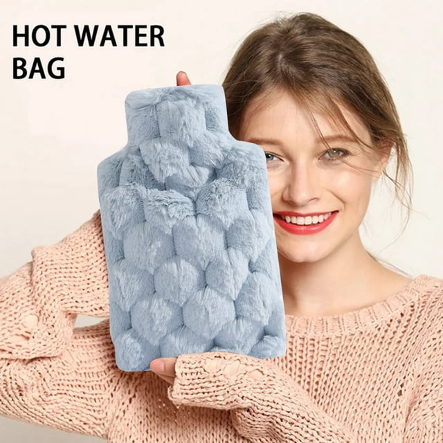 Hot Water Bag Warm Baby Winter Home Water Injection Warm Bag Cute Explosion Hands Warmer Microwavable Hand Warmers Reusable One Click Heating Pads Hand And Toe Warmers Reusable Pocket Warmers