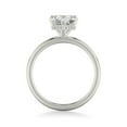 thumbnail image 3 of Ammo Jewel 14K White Gold Plated Heart Cut Diamond Hidden Halo Engagement Ring - 2.4 Ct Lab-Created Simulated Diamond Rings - Women's Elegant Engagement Wedding Ring - Perfect Gift for Her, 3 of 3