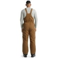 thumbnail image 3 of Wrangler Workwear Men's Insulated Heavy Duty Flex Duck Work Bib Overall, Size S-3XL, 3 of 13