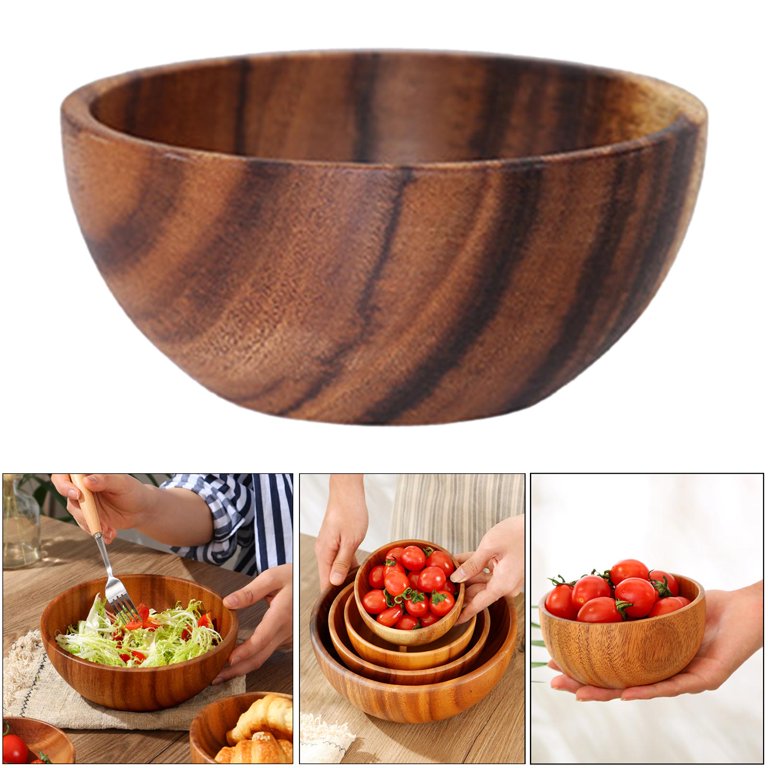 Wooden Hand Bowl -Single