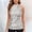 Grey, variant on Women's Tennis Tanks Elegant Sequin Top for Party and Everyday Wear Black One Size