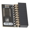 thumbnail image 1 of 20Pin Encryption Security Module, Safe Stable TPM 2.0 Encryption Security Module Practical Standalone Crypto Processor Wide Application  for Home, 1 of 7