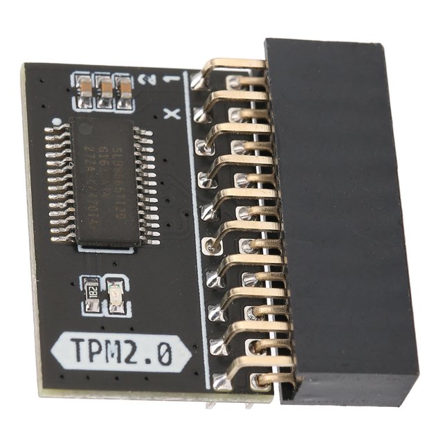20Pin Encryption Security Module, Safe Stable TPM 2.0 Encryption Security Module Practical Standalone Crypto Processor Wide Application for Home