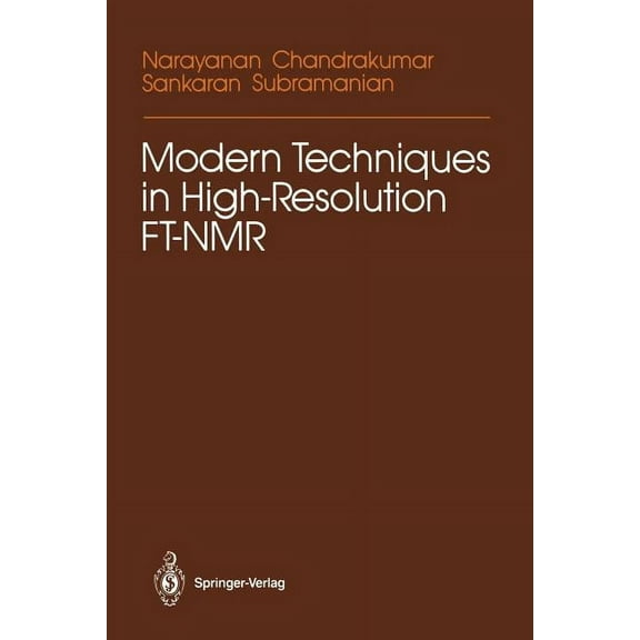 Modern Techniques in High-Resolution Ft-NMR, (Paperback)
