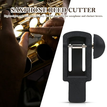 - HERCHR Soprano Alto Tenor Saxophone Sax Clarinet Reed Trimmer Cutter Repair Tool, Saxphone Reed Trimmer, Reed Trimmer