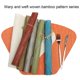 thumbnail image 4 of Manteles individuales redondos Naiovety 6X multicolor resistente al calor almohadilla de Mostrada Gris 48*33 CM, 4 of 6