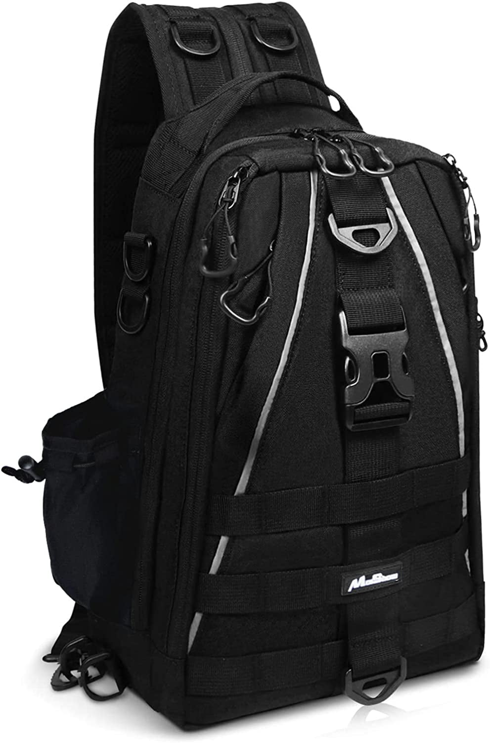 Fishing Tackle Bag,Ultralight Water-Resistant Outdoor Shoulder Backpack Fishing  Tackle Box Bag with Rod Holder,Tackle Backpack 