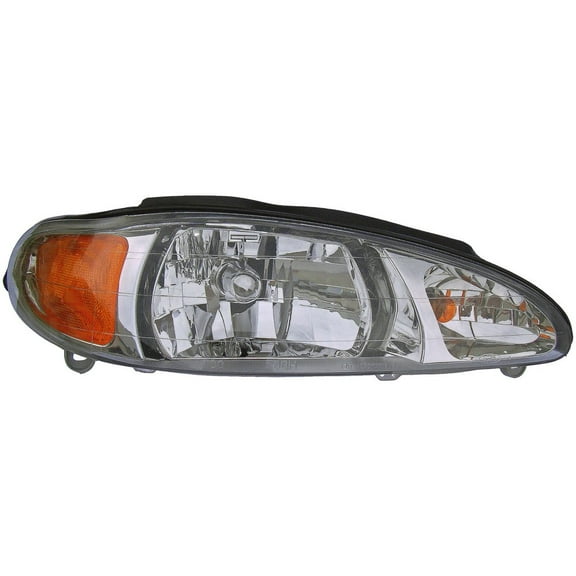 Dorman 1590251 Passenger Side Headlight Assembly for Specific Ford / Mercury Models Fits 1998 Ford Escort