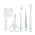 thumbnail image 2 of Juego de 5 herramientas para desmalezar, multifunción, corte preciso, material duradero y seguro, herramienta para desmalezar de vinilo para manualidades de papel, bricolaje, 2 of 10