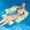 Green, variant on Adult Inflatable Pool Floats, 4-in-1 Water Hammock Pool Float Chair with Cooling Mesh Seat, Portable Floating Lounge Raft for Swimming Pool, Lake, Beach, Hot Tub & Summer Vacation