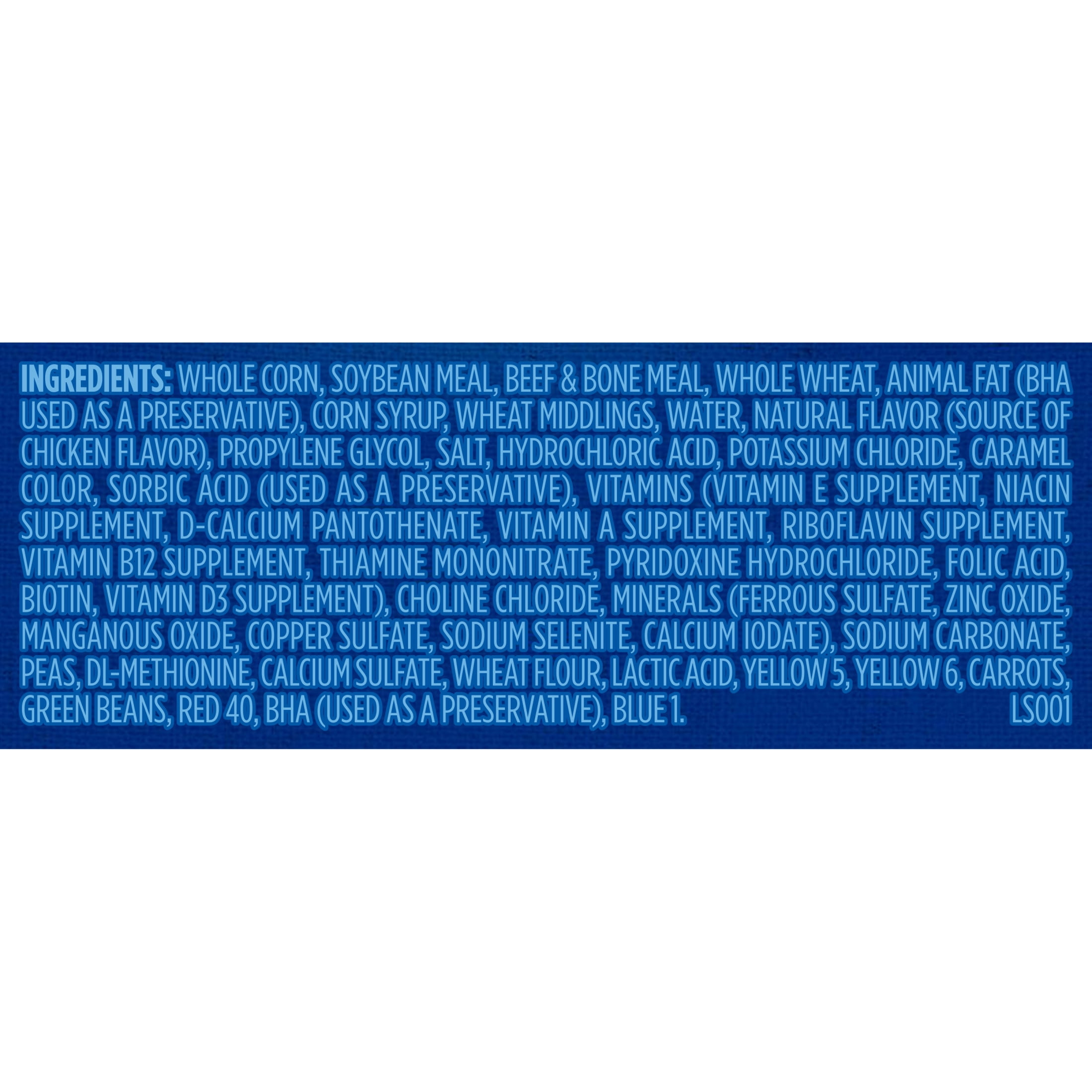 Kibbles 'n Bits Dry Dog Food, Original Savory Beef & Chicken Flavors, 45 lb. Bag