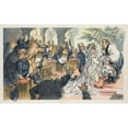 thumbnail image 3 of Udo Keppler 14x11 Black Modern Framed Museum Art Print Titled - The Interrupted Ceremony (1911), 3 of 5