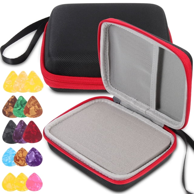 WEUVEB 1Jgo Bolsa Organizadora De Púas Para Guitarra Con Ergonómico Y Uso Portátil
