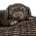 thumbnail image 5 of Perfect Memorials Large Bronze Dog in Basket Cremation Urn, 5 of 7