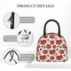thumbnail image 4 of Fotbe Hand Drawn Tomatoes Bolsa de Almuerzo con Estampado, Lonchera Aislada, Contenedor de Comida Reutilizable Tipo Cooler a Prueba de Fugas, 4 of 6