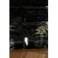 thumbnail image 2 of Faux Cowhide Mini Black & White Salt N Pepper Accent Rug, 2 of 6