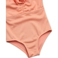 thumbnail image 3 of Jessica Simpson Girls' One-piece Ruched Rosette Swimsuit, 3 of 6