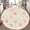 Color 1, variant on Pink Round Rug 4ft, Pink Satin Ribbon Bow Seamless Soft Pastel Washable Circle Rugs for Girls Kids Teens Bedroom Non-Slip Nursery Rug for Playroom Classroom Decor