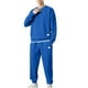 thumbnail image 2 of Yaoyar Men's Tracksuit Solid Color 2 Piece Long Sleeve Pullover Jogging Tracksuit Athletic running Casual Sportswear, 2 of 3