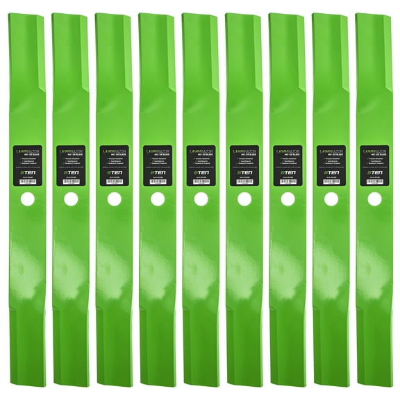 LawnRAZOR High Lift Blade for John Deere 72 inch 2032R AM102402 9 Pack 810-CBL2208D